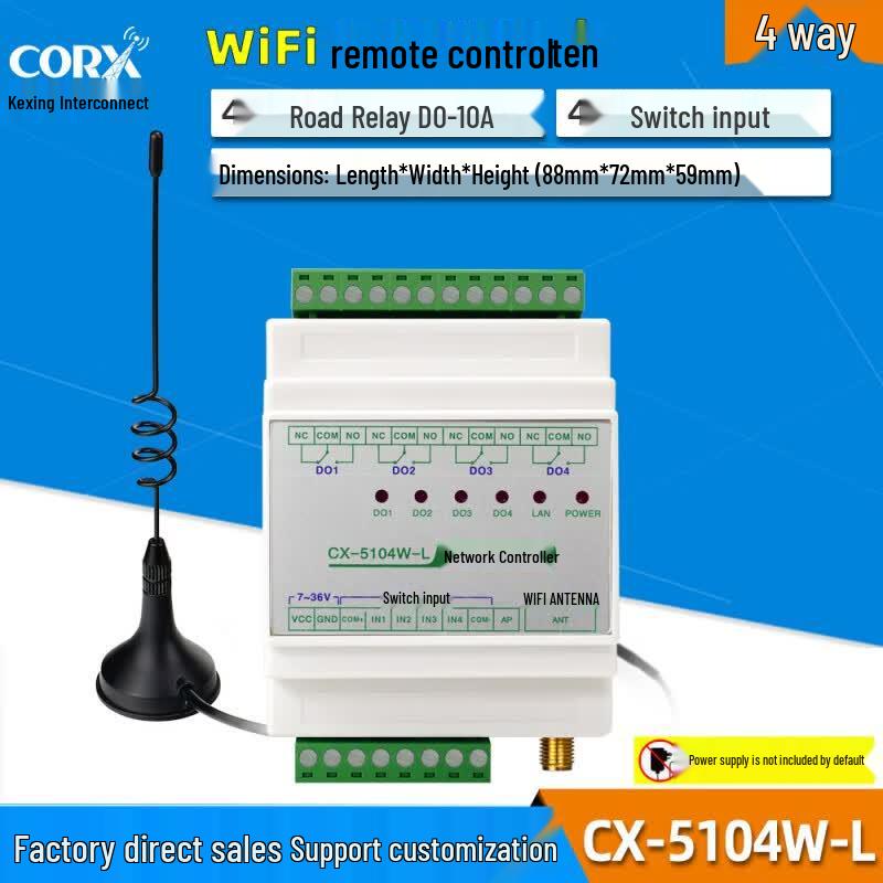 CORX 4G Remote Control Relay Switch with Analog Data Acquisition