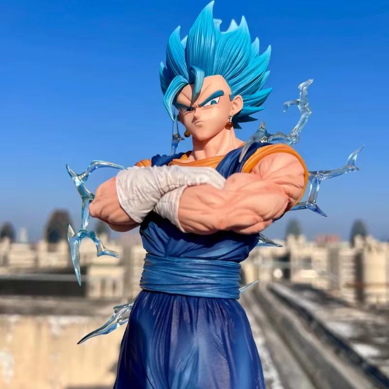 Аниме Hb Vegetto Jt Модель Фигурки Двойная Голова Руки Скульптура Светящаяся Настольная Фигурка Кукла Коллекционная Игрушка-Сюрприз для Мальчиков Подарок