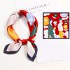 Silk Silk Small Square Scarf for Women Tying Hair Decoration