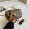 2024 New Niche Underarm Small Bag, Simple and Fashionable Baguette Bag, High-end Retro Single Shoulder Crossbody Bag
