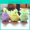 Plush Vegetable Toy Cartoon Keychain Backpack Pendant Childrens Gift Holiday