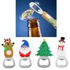 Открывалка для бутылок из нержавеющей стали Санта Лось Снеговик Открывалка для пива Штопор Рождественская открывалка для пива Подарок