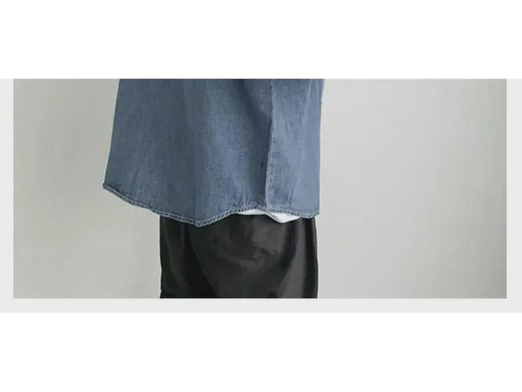 Men's Korean-Style Retro Denim Jacket - Long Sleeve, Lightweight for Spring & Autumn