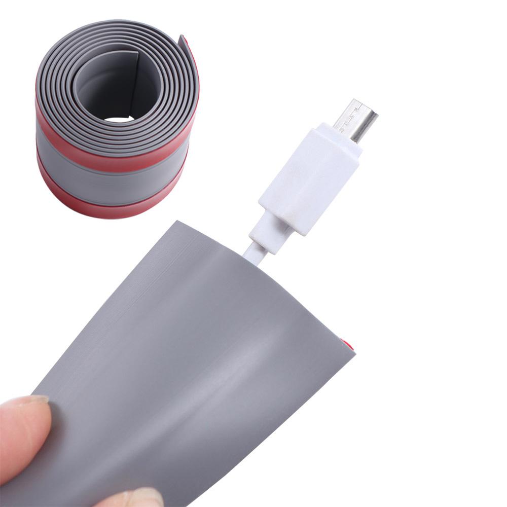 Самоклеящийся Электрический Кабель-Канал Мягкий Напольный Кабель-Кабель Кабельные Крышки На Пол