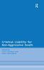 The Criminal Liability for Non-Aggressive Death Book