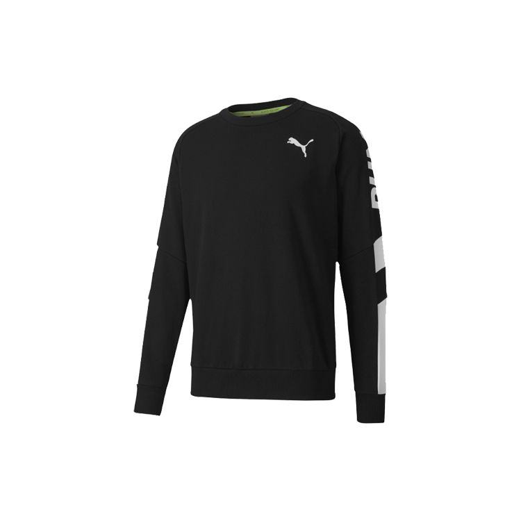 Puma Modern Sports Crew Sweatshirt Men Tops Black 585178-01