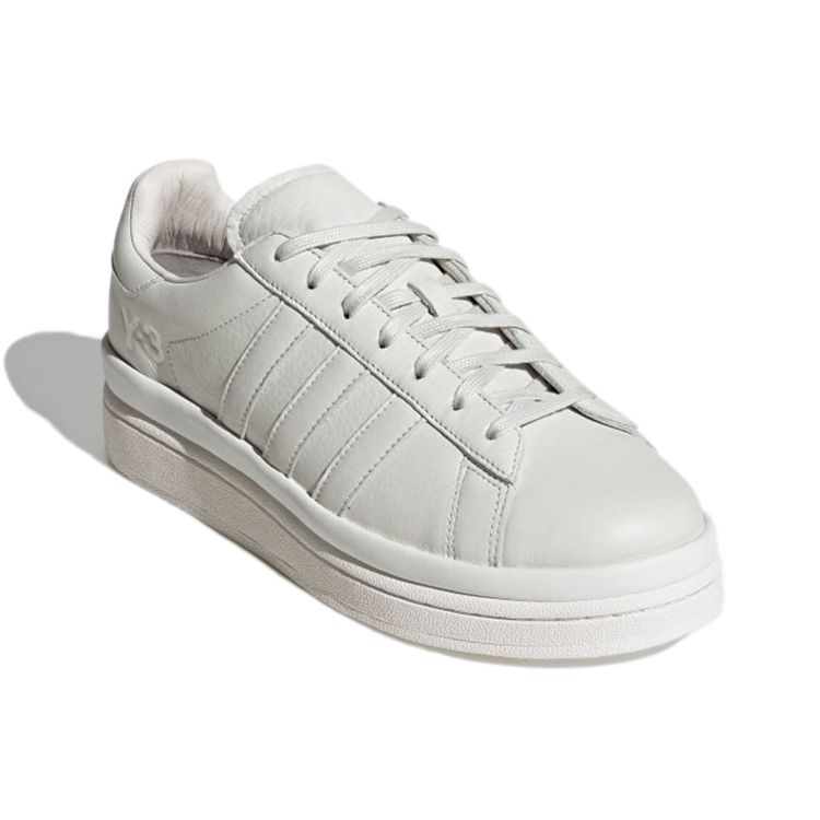adidas Y-3 Hicho неокрашенные кроссовки унисекс белые Core-White GZ9148