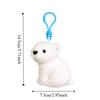 Sea Otter Aquarium Plushies Pendant Orca Penguin Killer Whale Plush Keyring Shark Dolphin Polar Bear Keychain Car Key Pendant