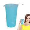 Складная спортивная бутылка для воды из мягкого ТПУ, складной стакан для воды для улицы, гибкая сумка для воды для бега, велоспорта, пешего туризма