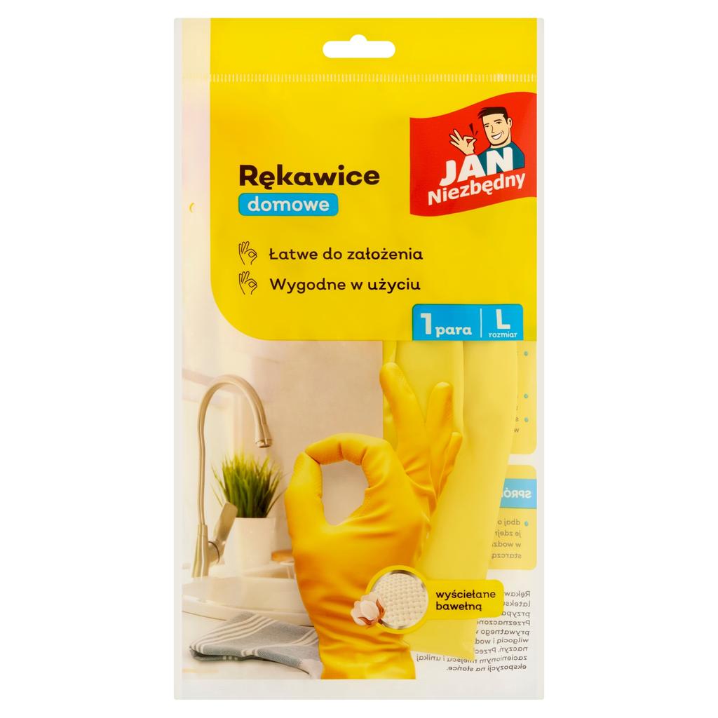 Jan Niezbędny Reusable Gloves Size Latex 2 Pcs