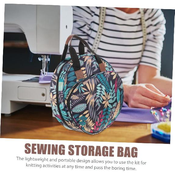 ULDIGI Sewing Tool Storage Multitools Embroidery Tools Hand Bag Storage Organizer Cross Projects Storage Sewing Storage Organizer Handheld Embroidery