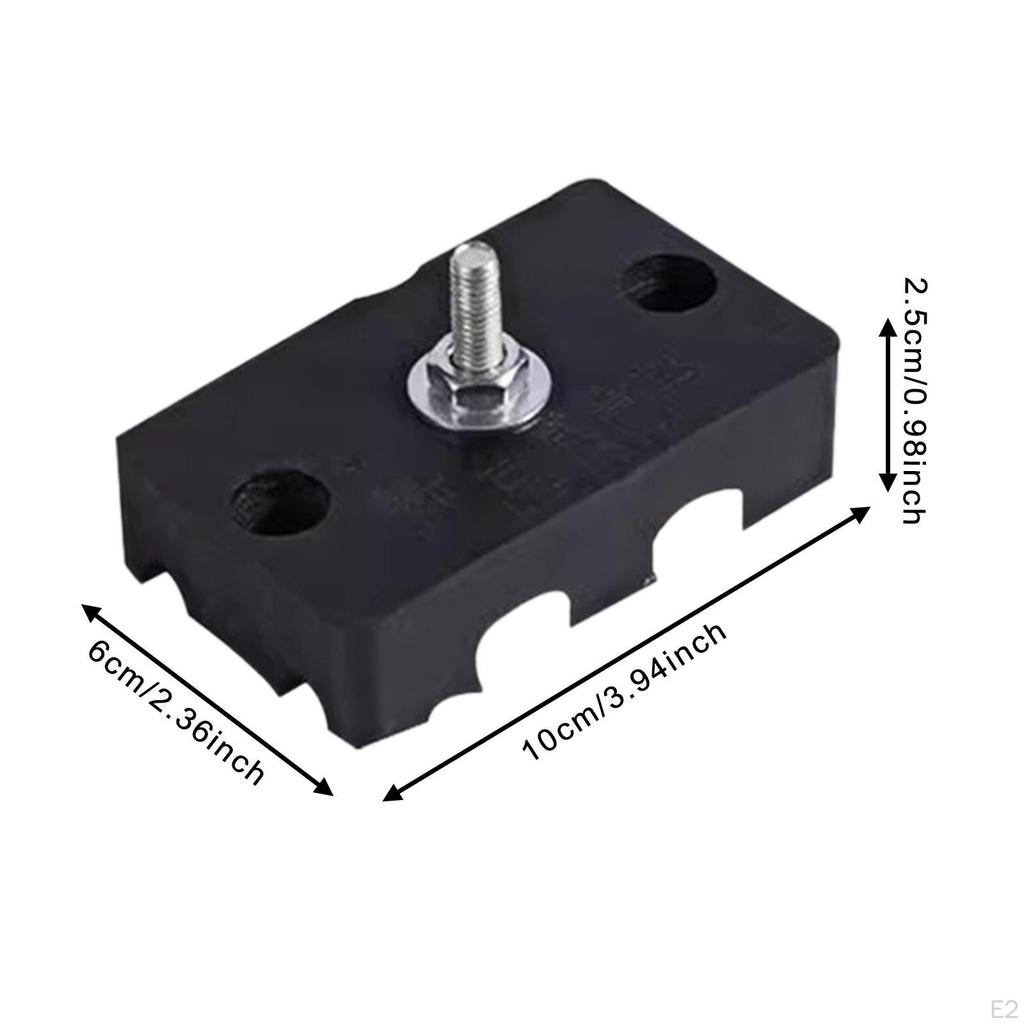 4 шт. Ножки для кондиционера воздушного компрессора Виброизолятор, Основание мини-сплит системы, Наружный кронштейн, Резина