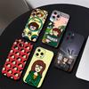 Anime D-Daria Phone Case Black Silicone Soft Shell For IPhone 17 16 15 14 13 12 11 Air Pro Max Plus Hot Sale