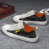 Мужские парусиновые дышащие вулканизированные туфли из денима Новая мода Уличные повседневные Мужские удобные Нескользящие износостойкие кроссовки Плоские Zapatos Hombre