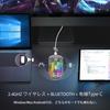 MAMBASNAKE x ATTACK SHARK X2 Игровая Прозрачный Скелет PixArt Беспроводная RGB 530 мАч Совместимая с и PS4 Продавец Белая Мышь, Дизайн, Стильная,