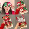 Christmas Glasses Frame Santa Claus Christmas Tree Elk Merry Christmas Glasses Props Christmas Decorations Party Decorations