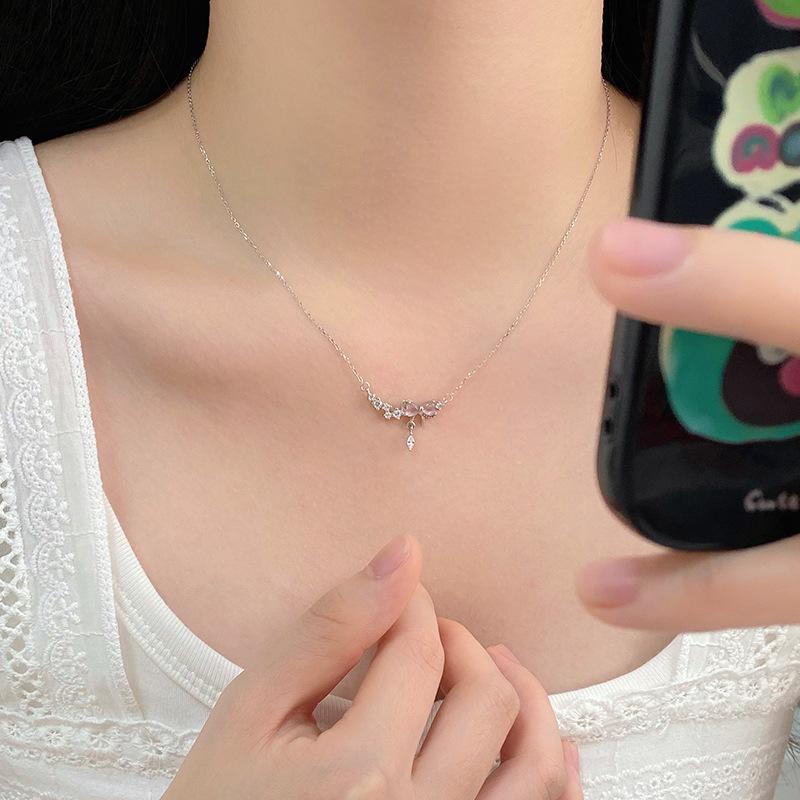 Милый белый бант-узел женский милый легкий роскошный маленький воротник-цепочка для толпы