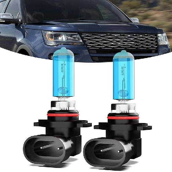 Галогенные фары подходят для Ford Explorer 2002-2005, лампы фар, 9005/HB3/H10 дальний свет + 9006/HB4 ближний свет + 9145/9140 противотуманные фары, комплект, подключи и