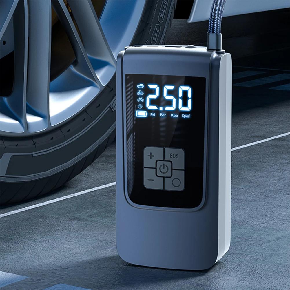 150PSI Wireless Car Smart Air Pump Portable Digital Car Automatic Compressor Tire Inflator for Motorcycle Bike Vehicle Balls