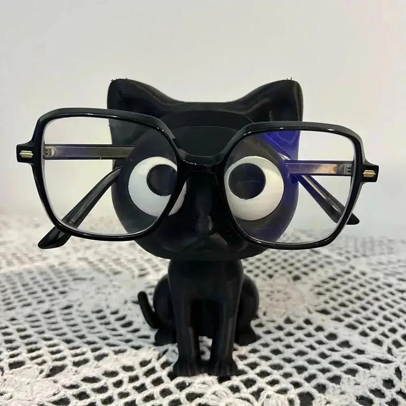 Подставка для очков Держатель Кошки Животные Форма Поддержка для очков Стенд для демонстрации солнцезащитных очков Настольная стойка
