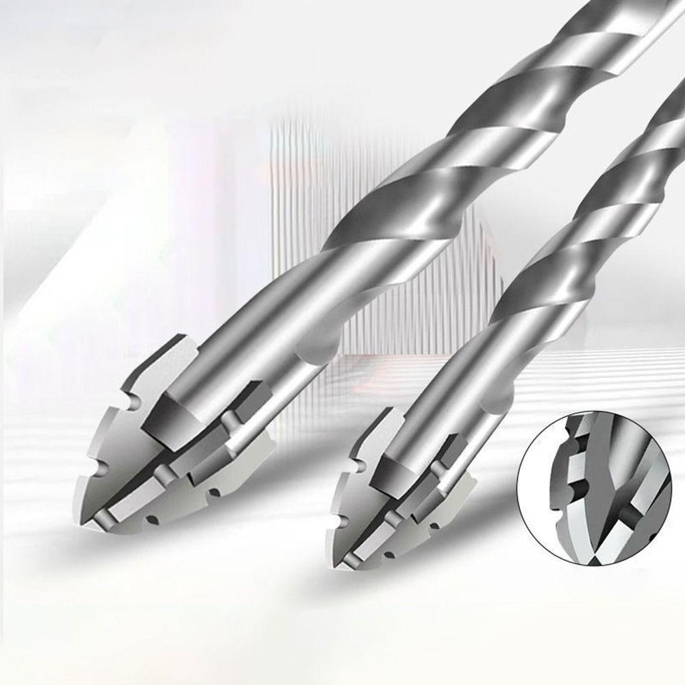 Четырехгранное сверло по плитке со скошенной головкой, набор сверл с шестигранным хвостовиком, инструмент для сверления