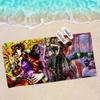 Аниме J-JojoS B-Bizarre A-Adventure Микрофибра Пляжное полотенце Впитывающее Быстросохнущее Мягкое Полотенце для йоги, плавания, курорта, альпинизма