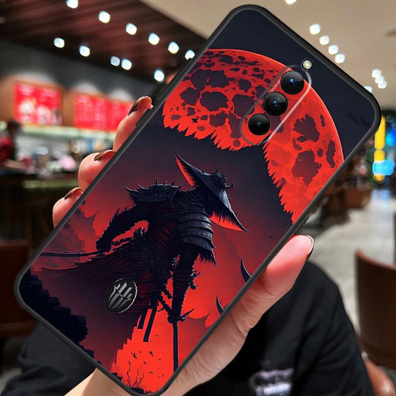 Япония Ниндзя Самурай Красное Солнце Чехол Для ZTE Nubia Red Magic 10S 10 8 9 8S 9S 11 Pro Plus 5G 6R 6 7 6S 7S Pro 10 Air Чехол