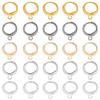 10pcs/Bag 11mm Gold Silver Rhodium Plated Brass Copper French Earring Hook Earwire Earrings Clasp Fingdings for DIY Jewelry Making Accessories