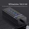 Многофункциональный USB 3.0 концентратор-адаптер на 4 порта