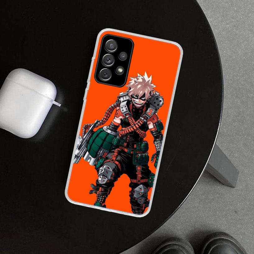 Чехол для телефона Dakugou Katsuki MHA My Hero для Samsung Galaxy A12 A22 A32 A52 A72 A02S A51 A50S A31 A20S A10S Note 20 Ultra 10