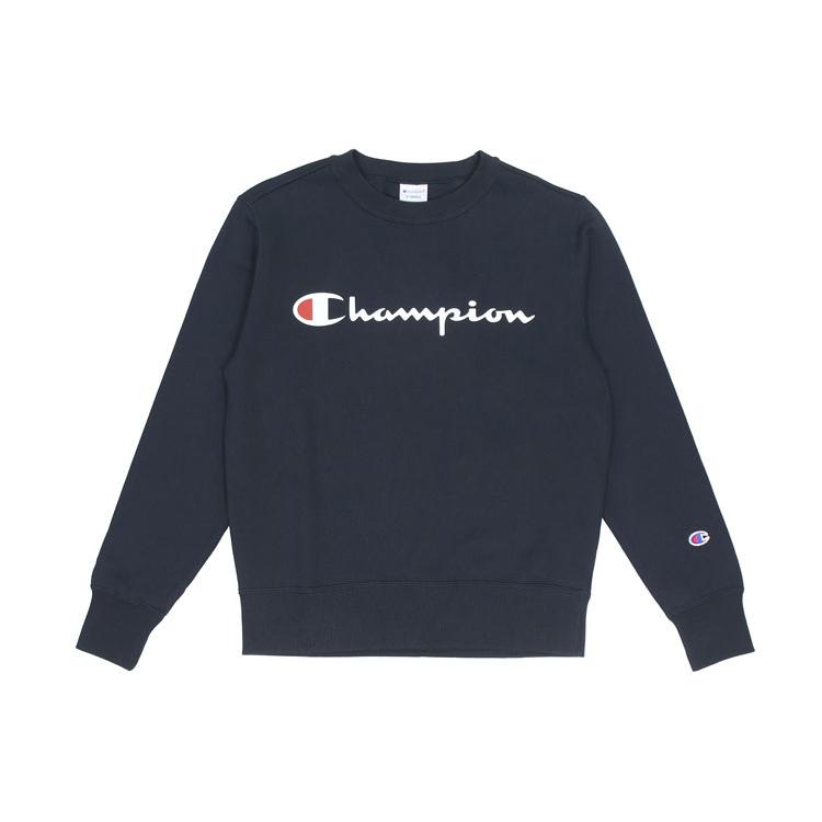 Champion Sweatshirt Japan Version Unisex Navy Blue C3-H004