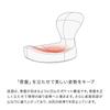 И Медицинский BOLLARDCHAIR Осанка Таз Боль в пояснице Тазовая Коррекция Осанки Коррекция Сиденье Стул Стул (Кресло-столбик) (военно-морской флот)