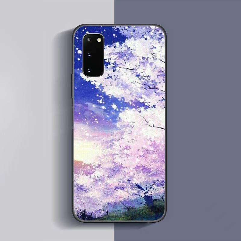 Чехол для телефона с изображением вишни для Samsung Galaxy S6 S7 Edge Plus S9 S20Plus S20ULTRA S10lite S225G S10 Note20ultra