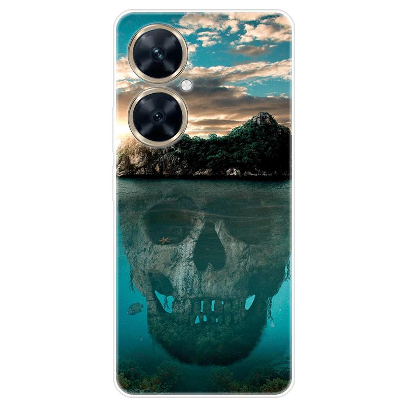 Для Huawei nova 11i nova11i чехол Мягкая силиконовая задняя крышка Чехол для телефона с рисунком из мультфильма Разнообразие