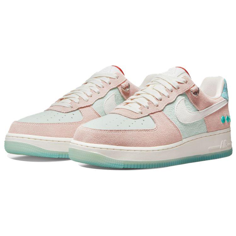 Nike Air Force 1 07 LX Женские кроссовки Shapeless, Formless and Limitless Pink Seafoam Sail DQ5361-011