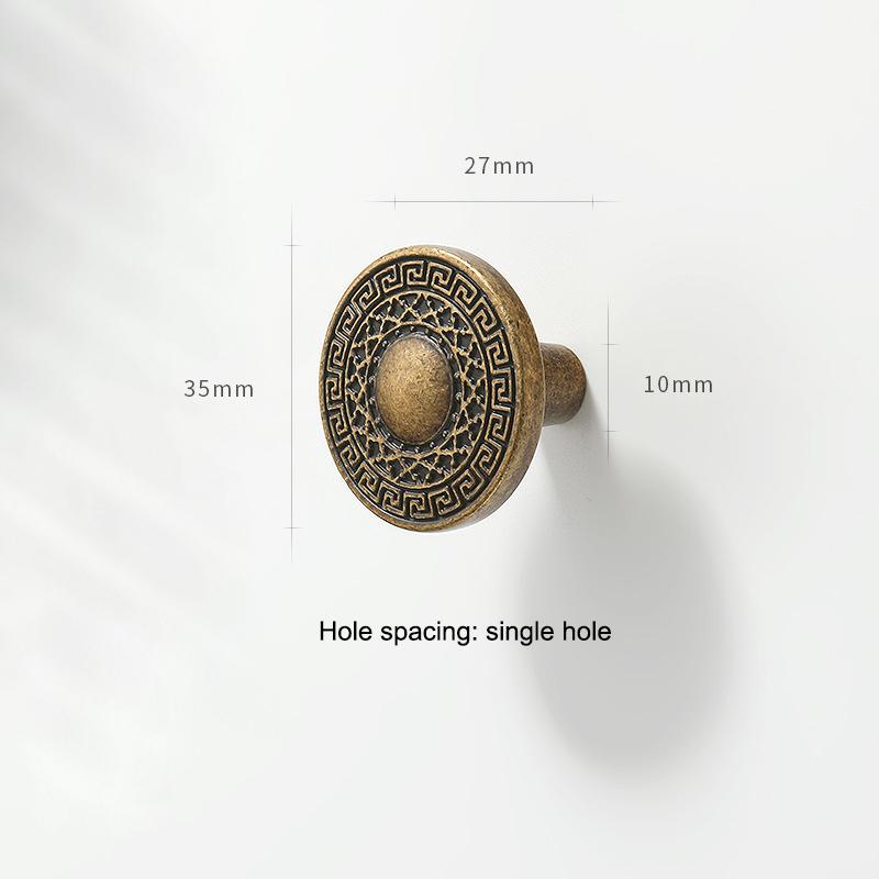 Upgrade with Solid Zinc Alloy Vintage Drawer Pulls for a Timeless Antique Brass Look