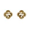 Camellia Earrings, S925 Silver Needle Green Zircon for Women Fashion Minimalist Cool Style