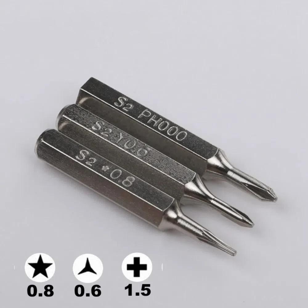 Набор бит для отвертки Torx из легированной стали S2, сильные магнитные ударные головки, водонепроницаемые, набор бит для отвертки Ph2