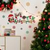 Рождественский английский слоган Снег Спальня Гостиная Стена Ландшафтный дизайн Наклейки на стену
