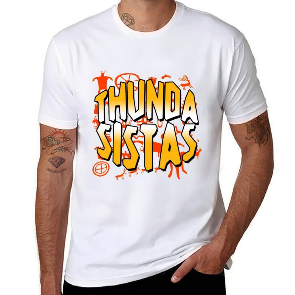 Thunda Sistas Thunder Sisters From Croods A New Age Tshirt Antipilling Casual Tshirt