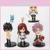Набор ПВХ моделей фигурок Fairy Tail с подвижными частями для коллекционеров и фанатов