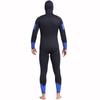 5mm Mens Full Wetsuit With Hood Diving Surfing Snorkeling Winter Swimming Warmth Chloroprene Neoprene