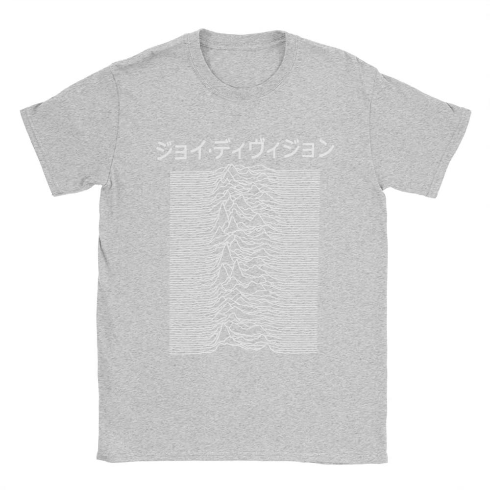 Joy Division Japan Мужская футболка Винтажная футболка Футболка с коротким рукавом и круглым вырезом 100% Идея для подарка Одежда