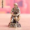 Artisan Craft Collectible Figurines Vintage 12 Constellation Statue  Living Room Decoration