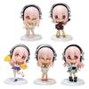 10СМ Аниме Фигурка Super Sonico Рабочий Купальник Костюм Шасси Версия Модель Куклы Игрушка Подарок Коллекционная В Коробке Украшение Материал Q ПВХ Безопасно для Детей