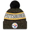 Chapeau - New Era - Nfl Sideline 2018 - Pittsburgh Steelers - Doublure Polaire - Hiver - Sportswear