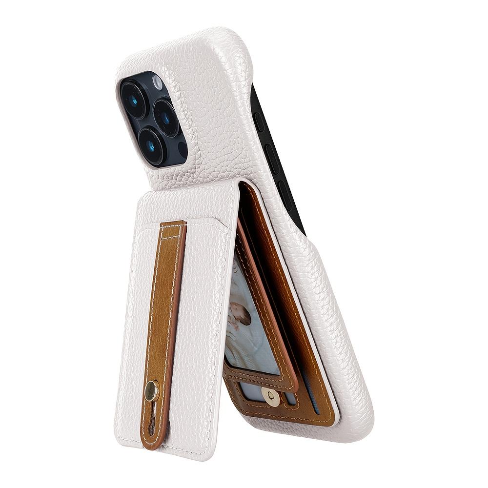 For iphone Models 17 16 15 Pro Max Air Plus Includes a Makeup Mirror, Adjustable Bracket, Card Slots, And a Multi-Slot Protective Wallet Case Cover