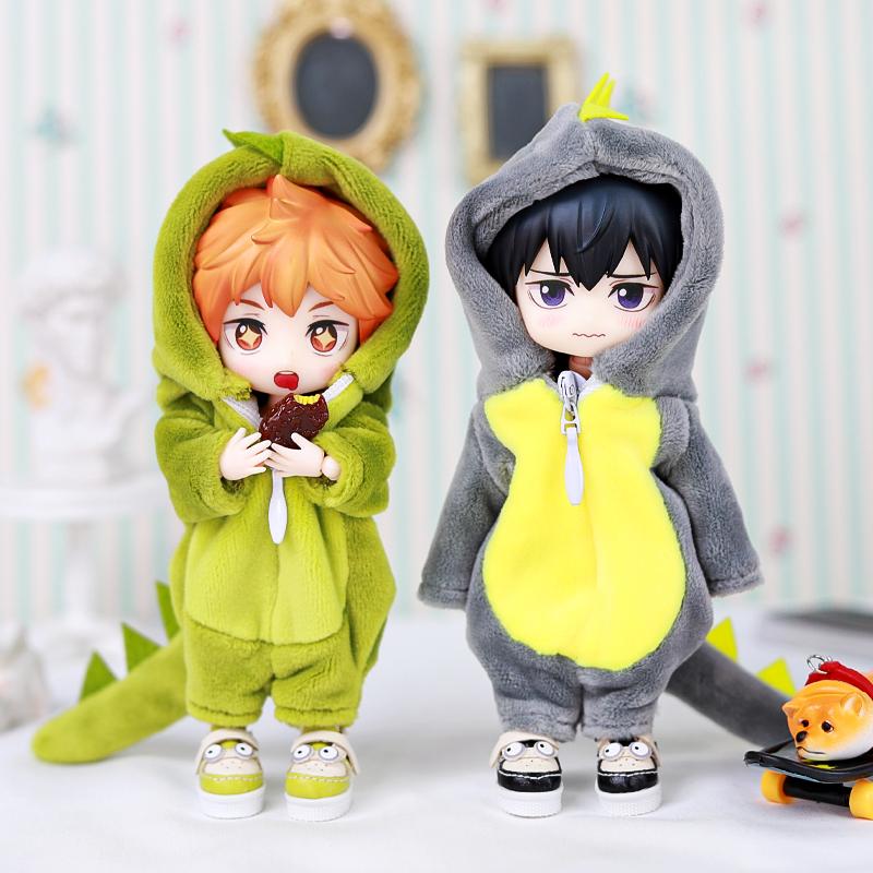 Кукла OB11 Динозавр Животное Монстр Поп Одежда Для Ob11 Obitsu 11 Molly Gsc 1/12 Bjd Кукла Аксессуары Одежда Bjd одежда