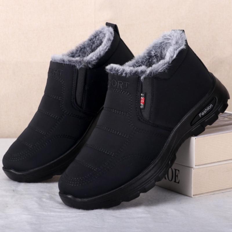 Unisex Boots Winter Shoes Waterproof Snow Boots Casual Shoe Plush Footwear Ankle Boots