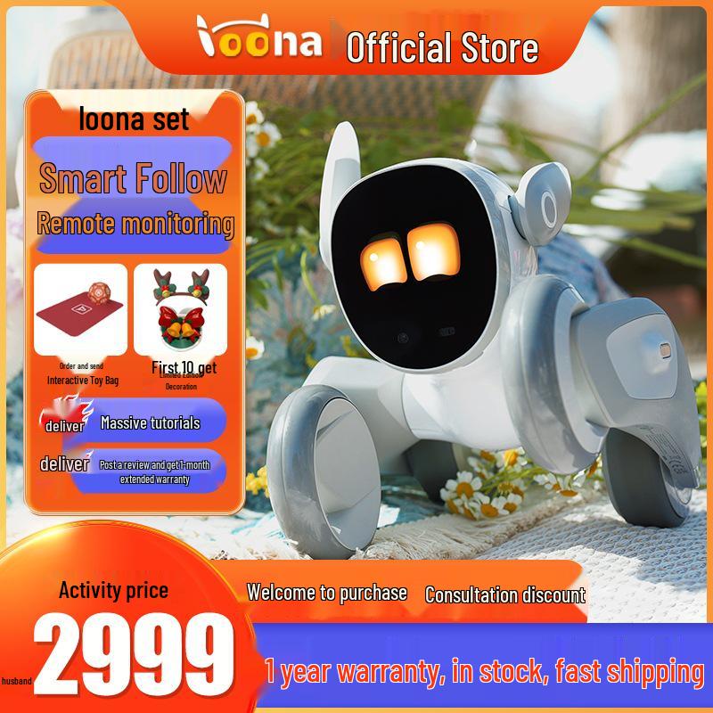 Робот Loona AI: Программируемый, высокотехнологичный голосовой разговор с подлинной интеграцией ChatGPT.